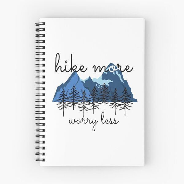 Item preview, Hike More Worry Less designed and sold by BohoHiker.