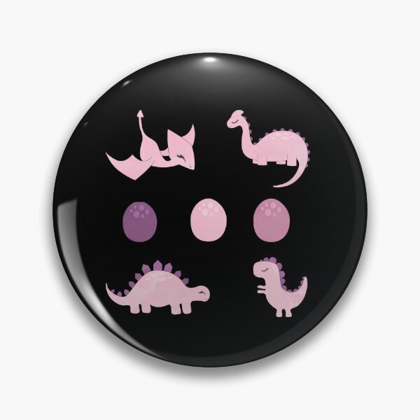 Item preview, Cute Pink Dinos  designed and sold by labatchino10.