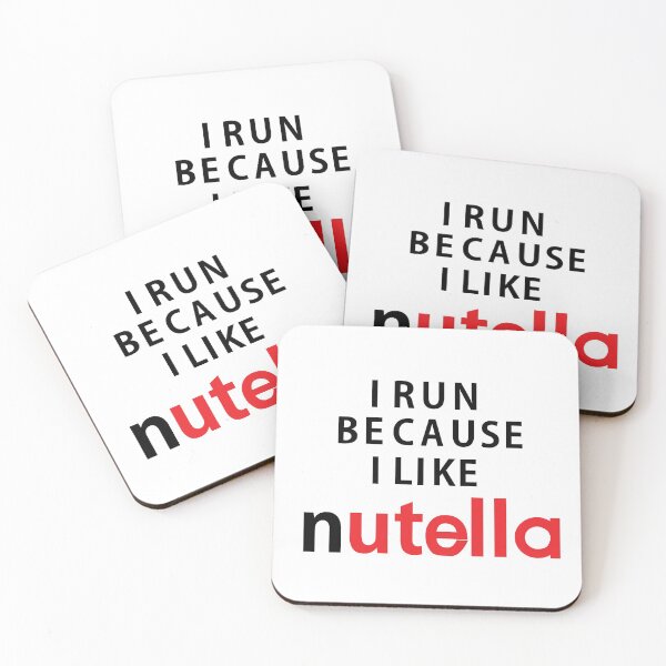 Item preview, I run because i like nutella  designed and sold by PeterSS.
