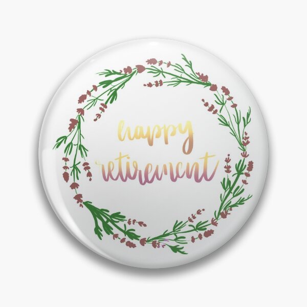 Item preview, happy retirement  designed and sold by astatine designs.