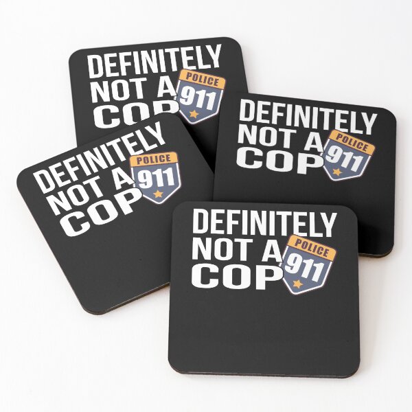 Item preview, Definitely not a Cop designed and sold by shirtystar.