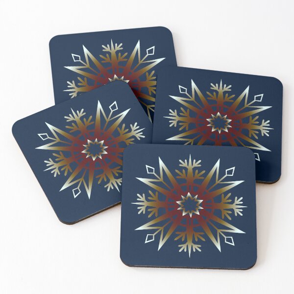 Item preview, Decorative Snowflake Motifs for Christmas Gifts designed and sold by Katjushka.