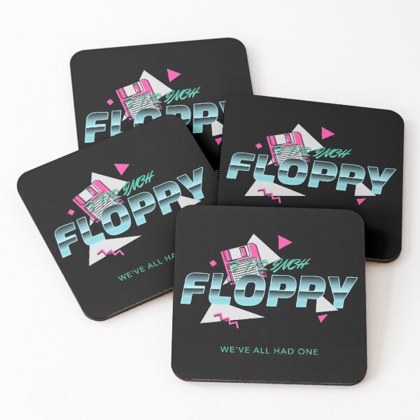 Item preview, 3 1/2 inch floppy 80s aesthetic joke design designed and sold by Lemon-Squeezy.