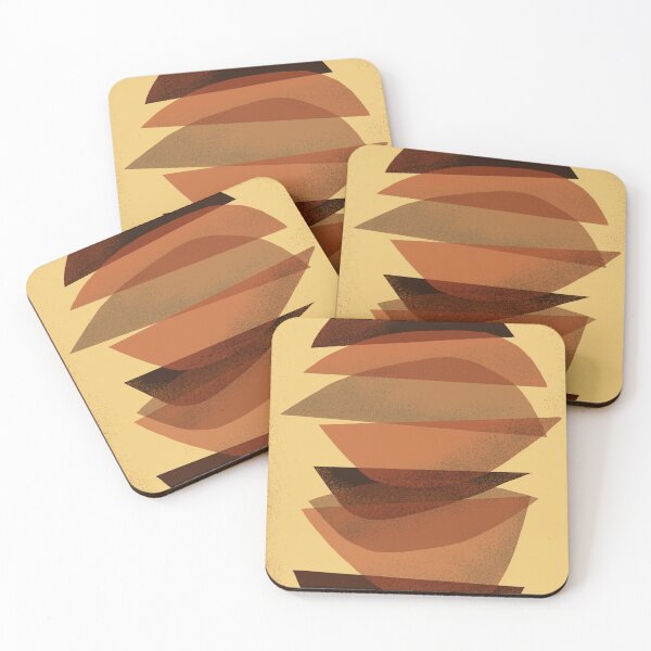 Item preview, American Flat Mid Century Style Art Print designed and sold by midmodernart.