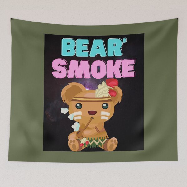 Item preview, BEAR SMOKE. designed and sold by MLTS777.