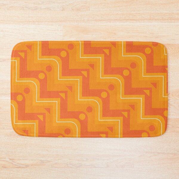 Item preview, Angular & Curved Stairs Geometric Pattern – Ororangeange designed and sold by RoguePatterns.