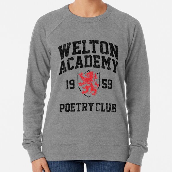 Welton Academy Poetry Club (Variant) Lightweight Sweatshirt