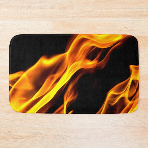 Item preview, Flames on Black Background designed and sold by Darcy777.