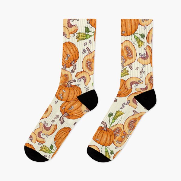 Item preview, lucky autumn pumpkin pattern designed and sold by smalldrawing.