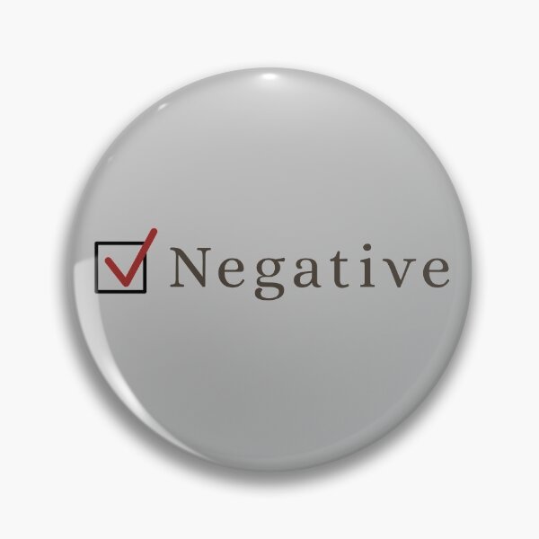 Item preview, Negative Covid-19 Coronavirus Symbol designed and sold by LotusCreations.