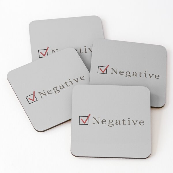 Item preview, Negative Covid-19 Coronavirus Symbol designed and sold by LotusCreations.