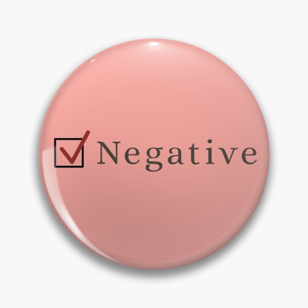 Item preview, Negative Covid-19 Coronavirus Symbol designed and sold by LotusCreations.
