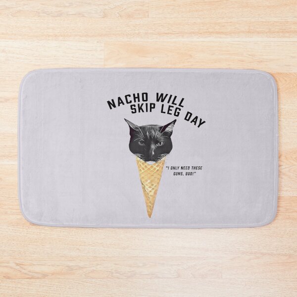 Item preview, Nacho the Secret Agent Cat Skips Leg Day designed and sold by AgentNacho001.