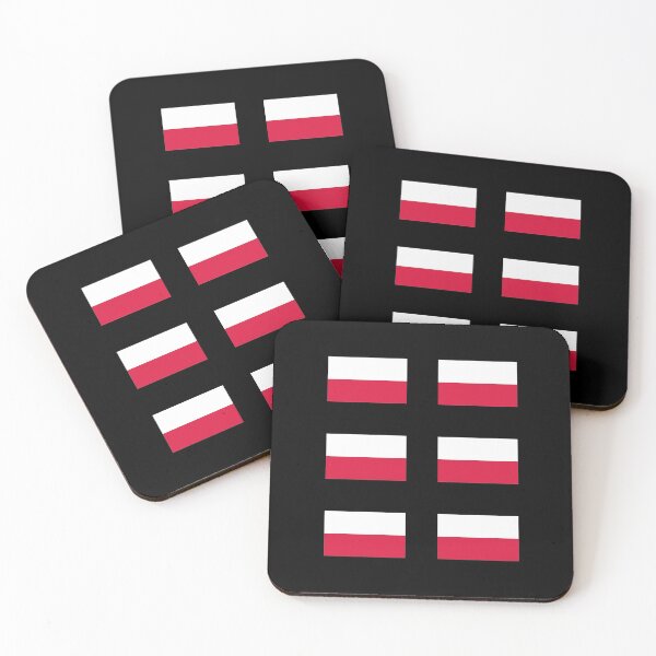 Item preview, Poland Flag x6 designed and sold by artbypond.