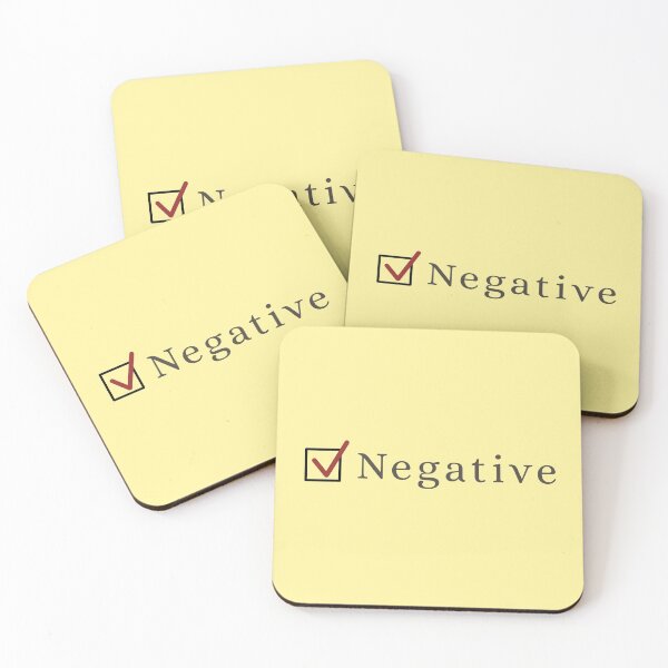 Item preview, Negative Covid-19 Coronavirus  Symbol designed and sold by LotusCreations.