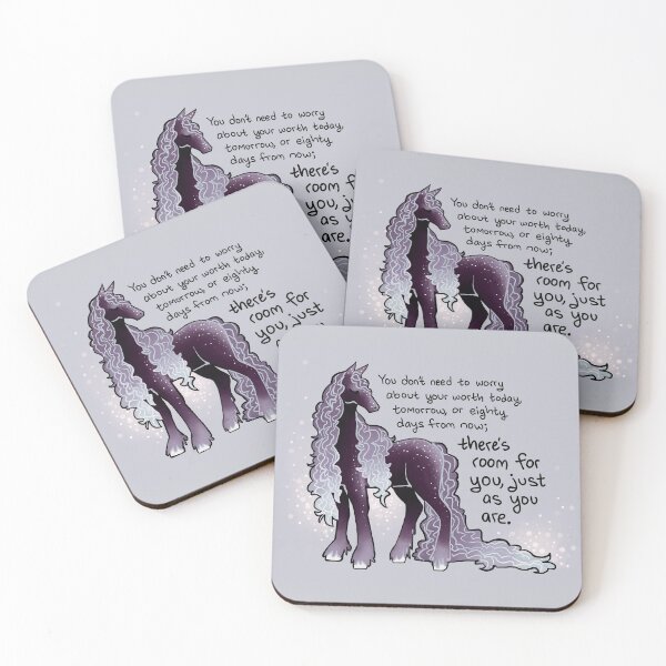 Item preview, "You Don't Need to Worry About Your Worth" Horse designed and sold by thelatestkate.