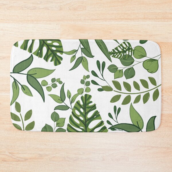 Item preview, Tropical Jungle Leaves Pattern  designed and sold by AnnaAndVibes.