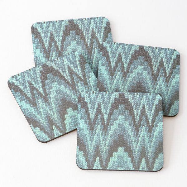 Item preview, Seventies Funky Needle Point Pattern No.8 - Vintage Retro Pattern designed and sold by elevens.