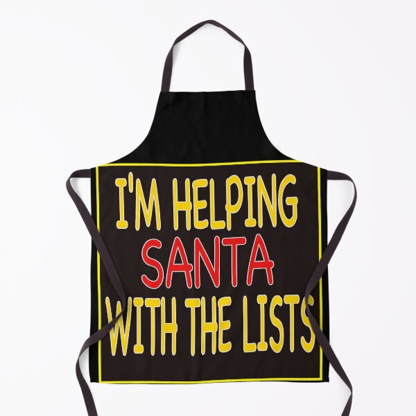 Item preview, I'M Helping Santa With The Lists designed and sold by EdwardMonet.