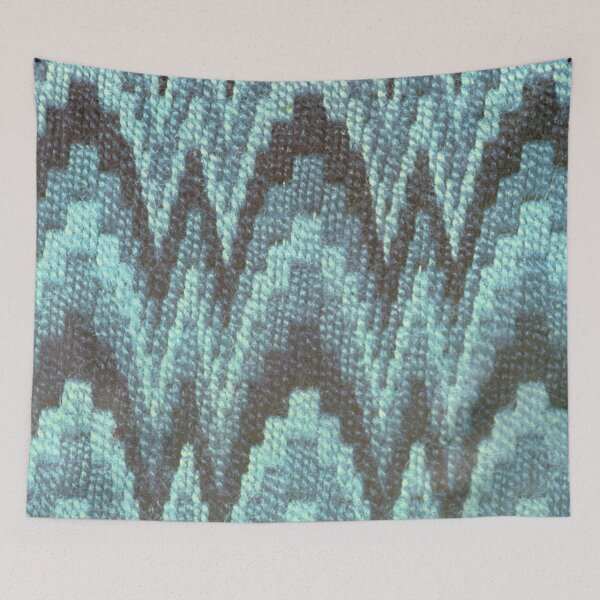 Item preview, Seventies Funky Needle Point Pattern No.8 - Vintage Retro Pattern designed and sold by elevens.