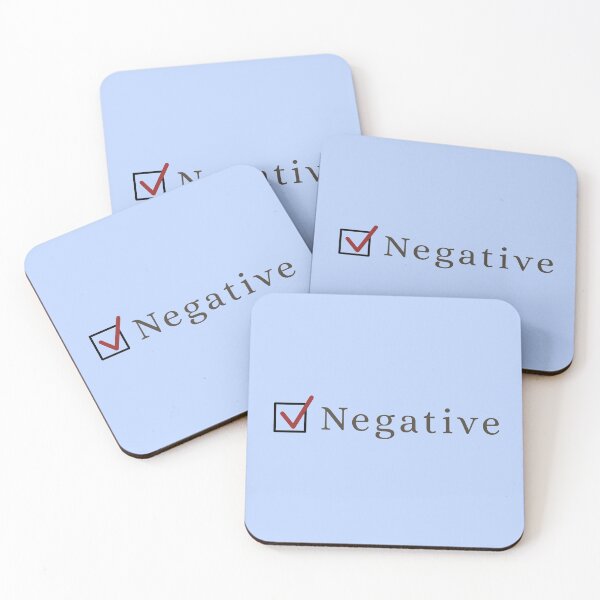 Item preview, Negative Covid-19 Coronavirus Symbol designed and sold by LotusCreations.