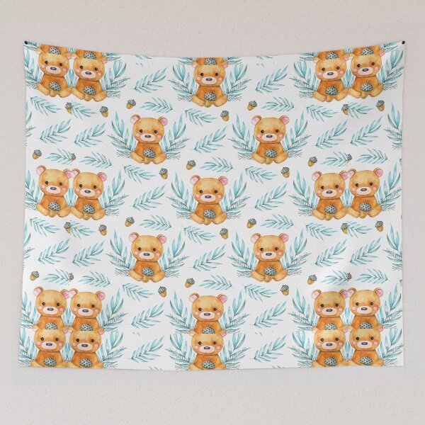 Item preview, Baby Bear Pattern designed and sold by OrnamentallyYou.