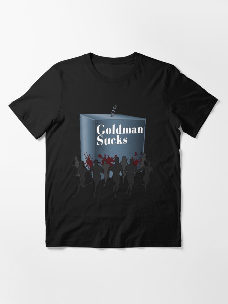 Thumbnail 2 of 7, Essential T-Shirt, Anti-capitalist Goldman Sucks designed and sold by v-nerd.