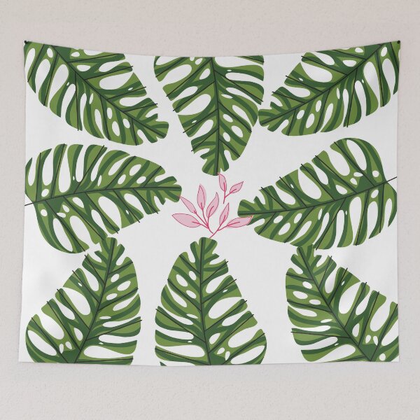 Item preview, Tropical Jungle Leaves Pattern  designed and sold by AnnaAndVibes.