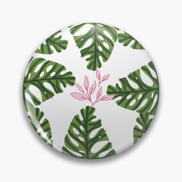 Item preview, Tropical Jungle Leaves Pattern  designed and sold by AnnaAndVibes.