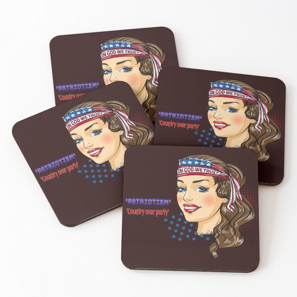 Item preview, Patriotism, Country Over Party designed and sold by WearThePositive.