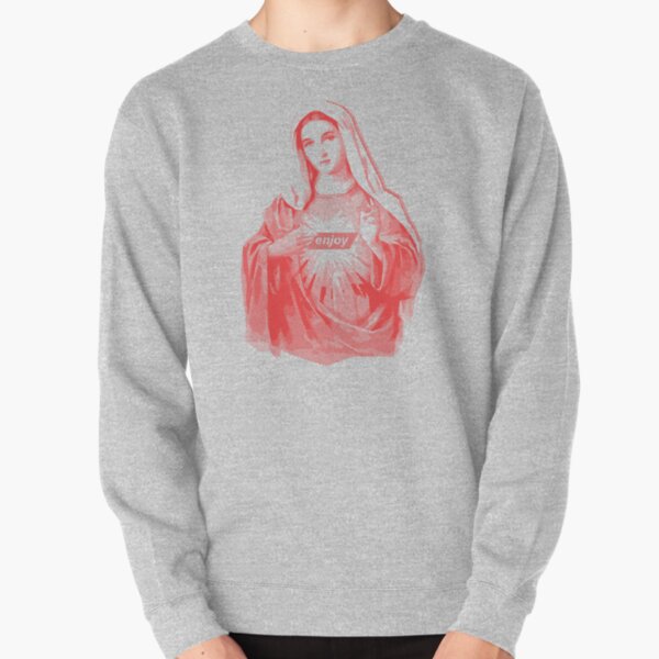 Enjoy Mary | Red Pullover Sweatshirt