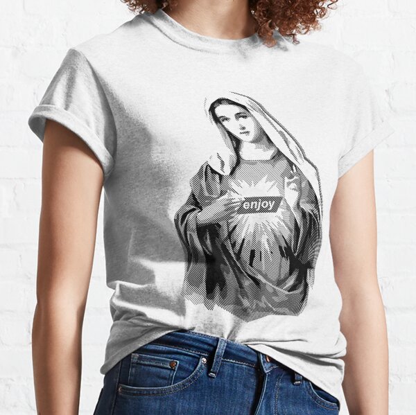 Enjoy Mary | Black Classic T-Shirt