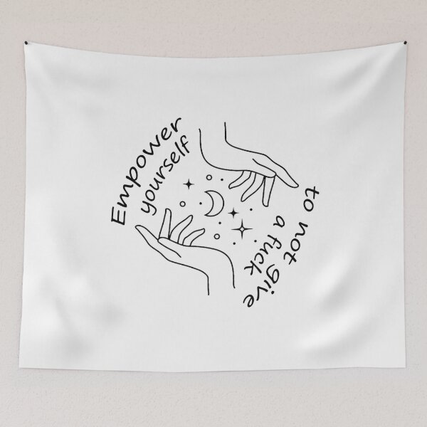 Item preview, Empower yourself to not give a fuck designed and sold by VicFreedomind.
