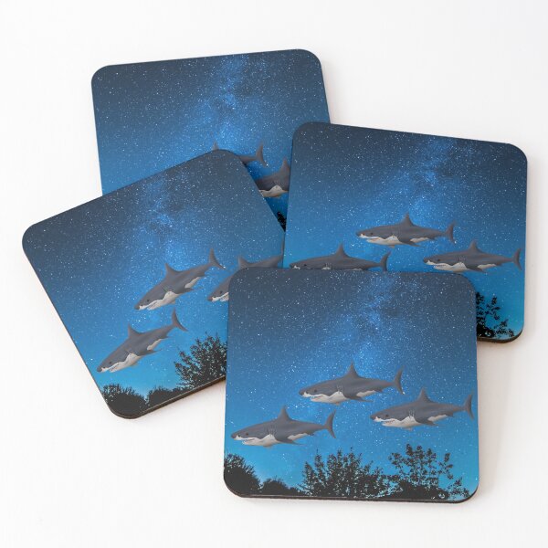 Item preview, Sharks in the Night Sky designed and sold by JazzPWall.