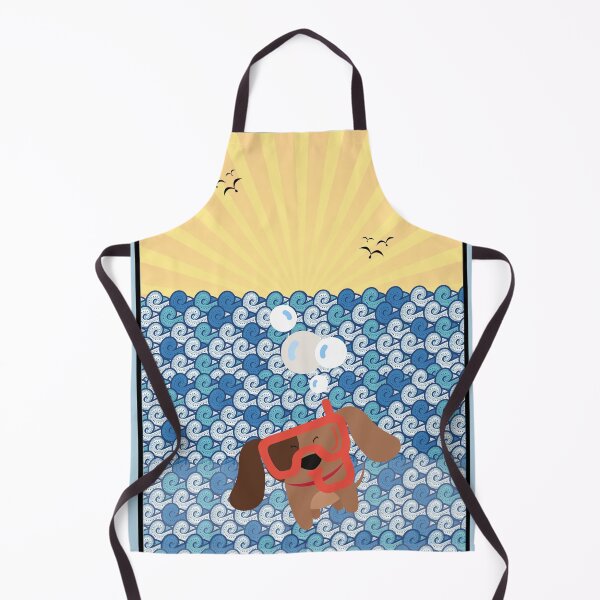 Item preview, Diving Dachshund designed and sold by TheDachshund.