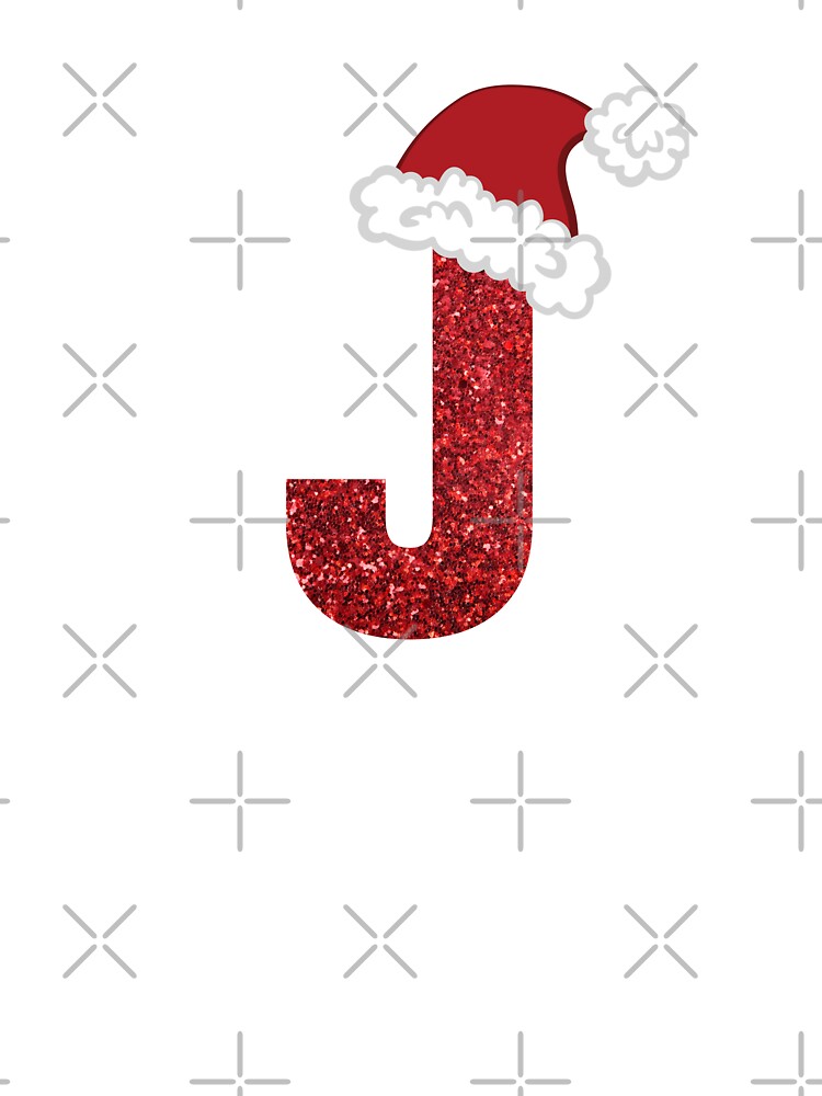 Sparkly Christmas Letter L Poster for Sale by LiveAndGlow