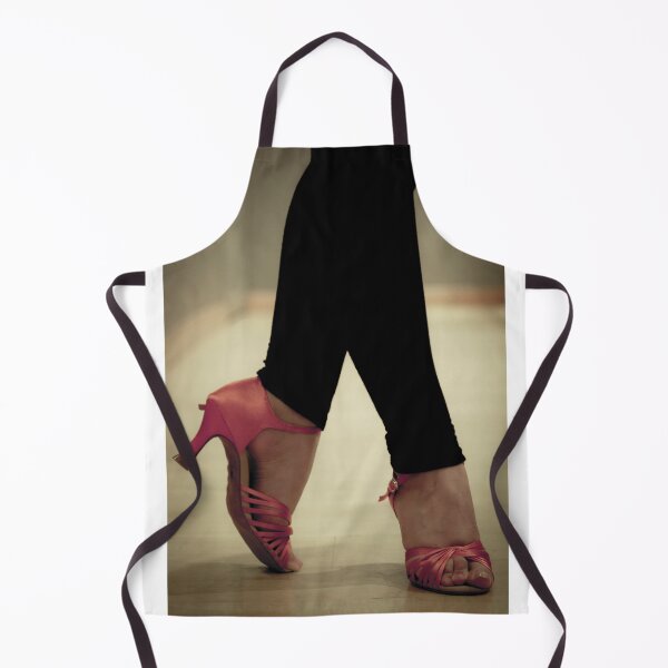 Salsa dance shoes. Women. Apron