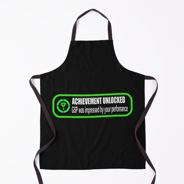 Item preview, ACHIEVEMENT UNLOCKED, GSP impressed by your perfomance designed and sold by MelfDesings.