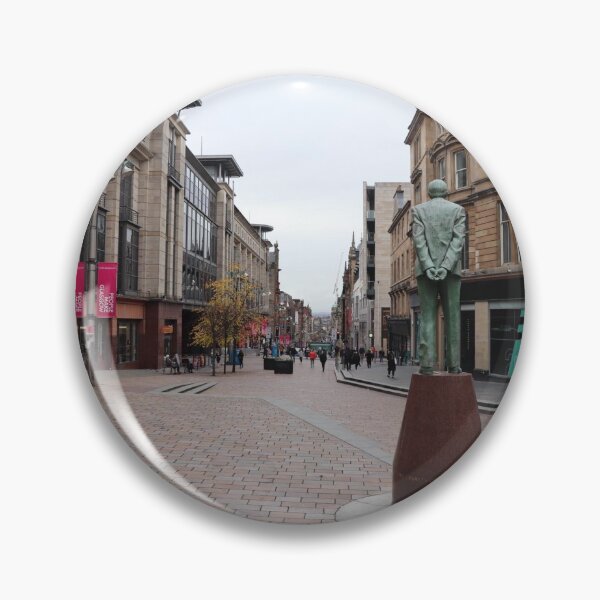 Item preview, Glasgow - Buchanan Street Card designed and sold by BraverThanWeAre.