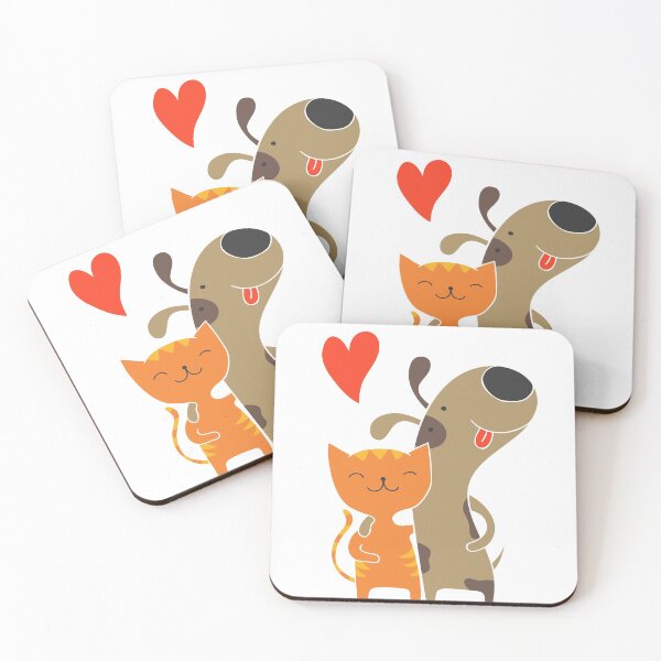 Item preview, Cat and dog friendship designed and sold by zsooofija.