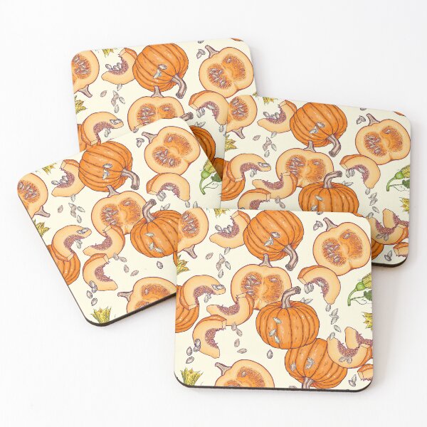 Item preview, lucky autumn pumpkin pattern designed and sold by smalldrawing.