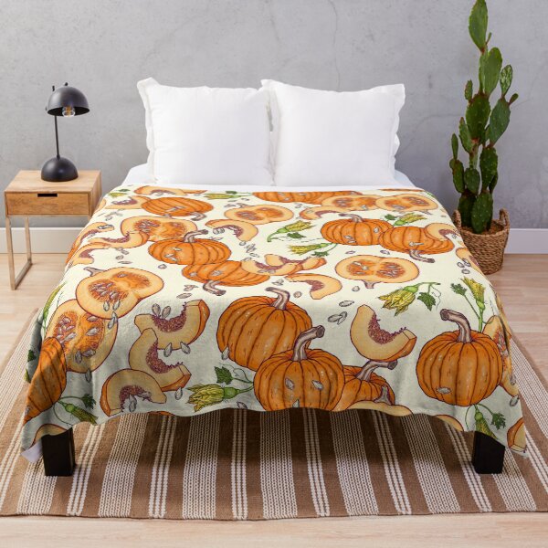 Item preview, lucky autumn pumpkin pattern designed and sold by smalldrawing.
