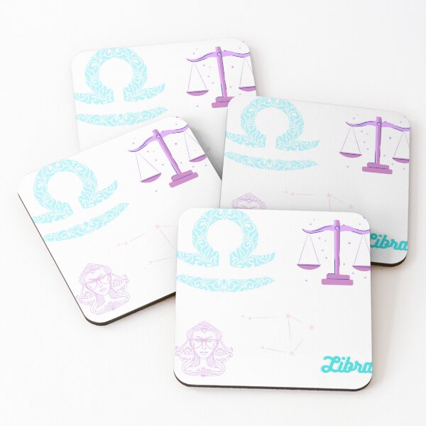 Item preview, Purple and Blue Libra Sign designed and sold by rhicha.