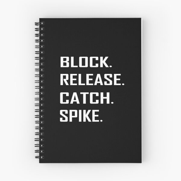 Item preview, block release catch spike shirt designed and sold by Art Wear.