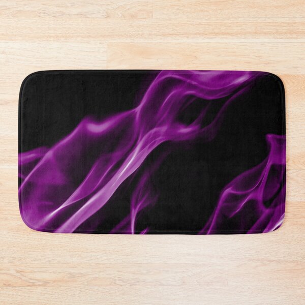 Item preview, Purple Flames on Black Background designed and sold by Darcy777.