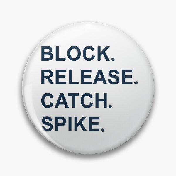 Item preview, Block Release Catch Spike T-Shirt designed and sold by UniqueStylistic.