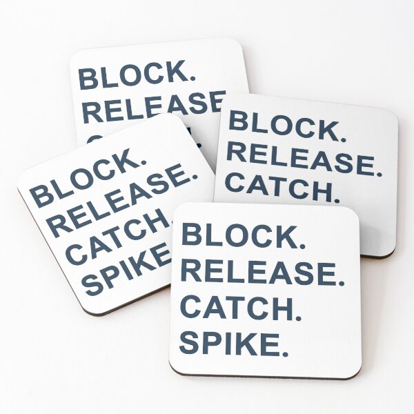 Item preview, Block Release Catch Spike T-Shirt designed and sold by UniqueStylistic.