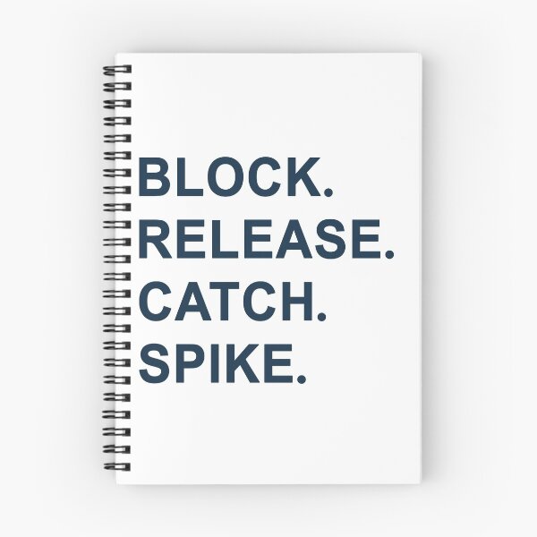 Item preview, Block Release Catch Spike T-Shirt designed and sold by UniqueStylistic.