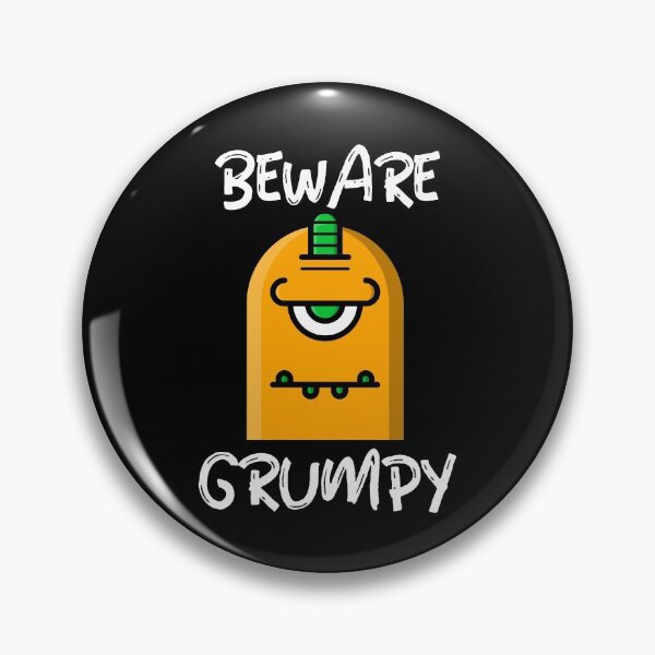 Item preview, Beware Grumpy sci-fi Alien theme designed and sold by Salkian.