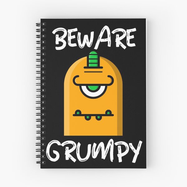 Item preview, Beware Grumpy sci-fi Alien theme designed and sold by Salkian.